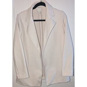 Womens Joie Open Front Blazer Size Small Jacket White